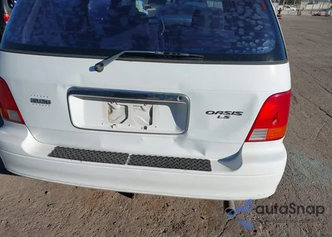 1996 Isuzu Oasis Ls из США, поврежденный, VIN JR2RJ1877TC003177